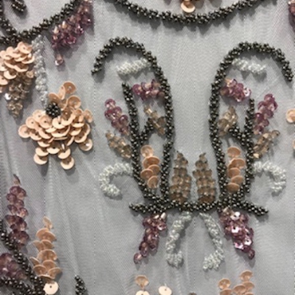 NWT!! Adrianna Papell beaded dress- STUNNING - Picture 5 of 8